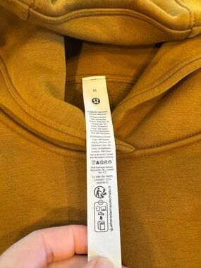 lululemon athletica Mustard Yellow Pullover Hoodie